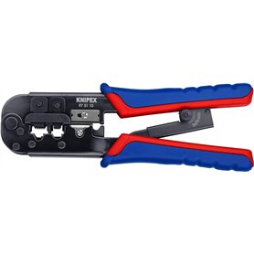Knipex Pince à sertir pour fiches Western brunie