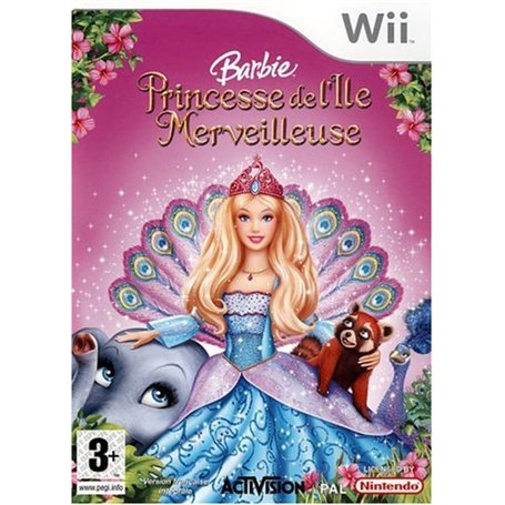 Barbie : princesse de l'ile merveilleuse - le jeu (wii)