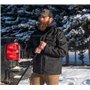 Caterpillar Men's Heavy Insulated Parka Coat, Black, XX-Large