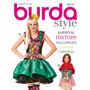 Burda B2447 Patron de Couture Robe Rococo 19 x 13 cm, 36-52, BLANC