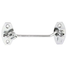 Alberts 903848 Crochet contrevent | avec platines d'angle ou œillets sur les platines | électro-galvanisé