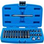 BGS 5013 | Jeu d'embouts | 10 mm (3/8") | Profil cannelé (pour Ribe) | 22 pièces