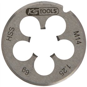 KS Tools 332.1015 Filière extensible HSS M14