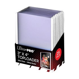 Ultra Pro Lot de 25 chargeurs à Bordure Blanche 7