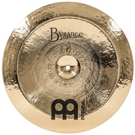 Meinl Cymbals Byzance Brilliant Cymbale China 20 pouces (50,80cm) pour Batterie – Bronze B20, Finition Brillante (B20CH-B) Meinl Cymbals Byzance Brilliant Cymbale China 20 pouces (50