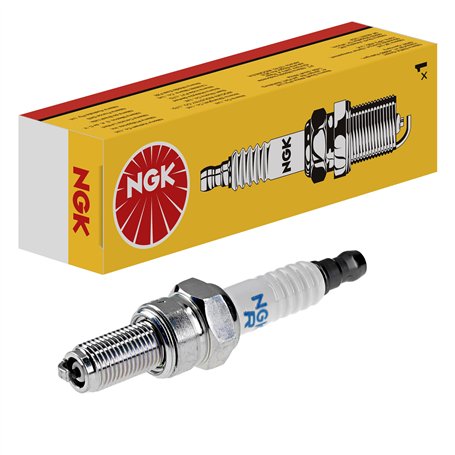 NGK Bougie d'allumage 6955 Électrode centrale en nickel 1-électrode de masse Antiparasitage 5kOhm avec siège à garniture plate R