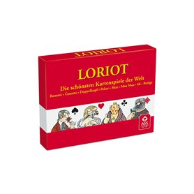 ASS - 22571007 - Jeu de société "Loriot Rommé" - Langue: allemande