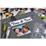 Hama Album Photo Fine Art (Format 28 x 24 cm, 50 Pages Noires, à Spirale) Gris