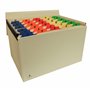 Cathedral Trieur extensible jusqu'à 31 compartiments Kraft Onglets Mylar multicolores (Import Royaume Uni)