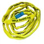 Braun 30031RS Câble de traction avec gaine en polyester capacité de charge 3 000 kg Jaune 3 m