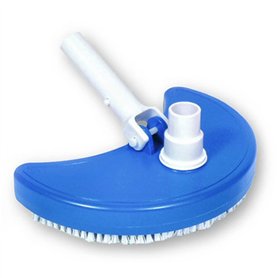 Swimline HYDROTOOLS Tête d'aspiration Manuelle pour piscines creusées et Hors Sol | Tête d'aspirateur de Piscine lestée Demi-Lun
