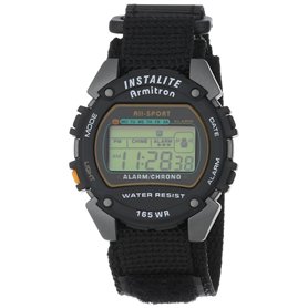 Armitron Sport Montre chronographe numérique pour Homme avec Bracelet en Nylon