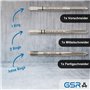 PROFI Taraud M3 set HSSG 3 pièces, Taraud