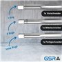 PROFI Taraud M12 set HSSG 3 pièces, Taraud