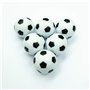 Carromco - Balles baby-foot - Noir/blanc - Lot de 6