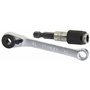 STANLEY Coffret d'Embouts de Vissage 1/4 " 25 mm avec Mini Clé à Cliquet - Jeu de 39 Pièces Gamme Pro 1-13-907