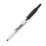 Sharpie marqueurs permanents | pointe fine rétractable | noir | lot de 12
