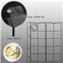 Prophila Reliure pour des Monnaies avec 4 Feuilles pour 110 pièces de Monnaie Noir