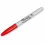 Sharpie Marqueur rouge à pointe fine - Séchage rapide (Ensemble de 6)