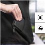 Duronic HDC2 BK Etui pour Disque Dur, GPS, Batterie Portable, Liseuse | 11 x 15 cm | Housse de Protection semi rigide pour Disqu