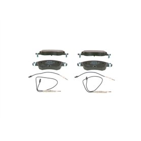 Bosch BP340 - Plaquettes de Frein Avant pour Voiture - Qualité Bosch - Réduction du Bruit et de la Poussière - Certifié ECE-R90