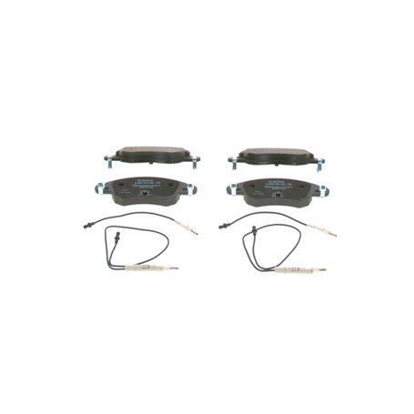 Bosch BP340 - Plaquettes de Frein Avant pour Voiture - Qualité Bosch - Réduction du Bruit et de la Poussière - Certifié ECE-R90