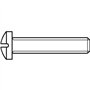 Vis à tête bombée TOOLCRAFT 815470 100 pc(s) M4 10 mm tête bombée cruciforme Philips acier N/A