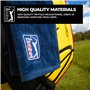 PGA Tour Serviette de golf et trousse avec brosse pour club