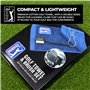 PGA Tour Serviette de golf et trousse avec brosse pour club