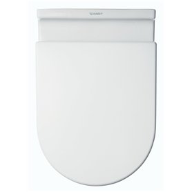 Duravit 2225090000 Cuvette de toilette suspendue Starck 3 54 cm (Blanc)