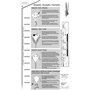 CIM Cerf-Volant monofil - Creativ Drachen - kit à fabriquer et décorer soi-même - Dimensions : 63x71cm - INCL. Ligne de 80m sur 