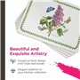 Pimpernel Botanic Garden Lot de 4 Sets de Table Grand Format