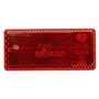 HELLA 8RA 004 412-021 Réflecteur - Couleur du voyant: rouge - collé