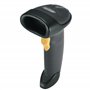Kit de scanner de code-barres Zebra - LS2208-SR20007R-UR - Noir - Avec corde - Kit USB - Avec scanner LS2208-SR20007R