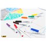 BIC Velleda 1741 Feutre Effaçable à Sec - Noir, Blister de 1