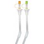 Jokari 019546 Lot de 2 bouteilles de soda avec paille et couvercle