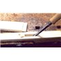 Narex Ciseaux à Bois/Bédane avec Manche en Bois pour Trous des Chevilles Ouvrières - 12 mm