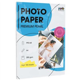 PPD A4x100 Feuilles Papiers Photo Super Premium Satiné