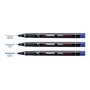 STABILO Ohpen / B-14918-10 Stylo feutre pour transparent Permanent Noir 4 pièces (Import Allemagne)