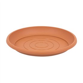 Terra Soucoupe pour Pot de Fleurs Terra, Terre Cuite, 41 cm Terra Soucoupe pour Pot de Fleurs Terra