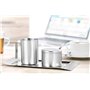 Esmeyer 400-1655 / Wave Set sucrier/crémier 4 pièces