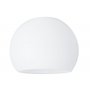 Paulmann 60055 Abat-jour en verre blanc