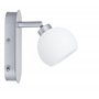 Paulmann 60055 Abat-jour en verre blanc