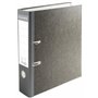 Exacompta - réf. 52070E - Carton de 10 classeurs à levier papier marbré gris - avec perforateur - Dos de 70 mm - Mécanique 75 mm