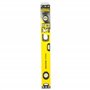 STANLEY 1-43-524 Niveau 60 cm - Gamme FATMAX - Structure en Aluminium Renforcé- 3 Fioles Haute Visibilité - 2 Semelles Usinées -