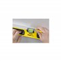 STANLEY 1-43-524 Niveau 60 cm - Gamme FATMAX - Structure en Aluminium Renforcé- 3 Fioles Haute Visibilité - 2 Semelles Usinées -