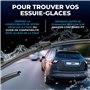 VALEO Silencio Essuie-glace - VR251 Balai d'Essuie-glace Plat 450 mm de Haute Performance, Visibilité Supérieure à 360 Degrés - 