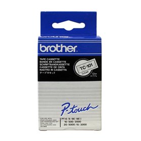 Brother TC101 PTOUCH Ruban laminé 12 mm/7