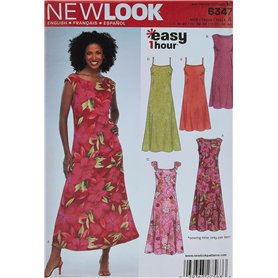 New Look NL6347 Patron de Couture Robe 22 x 15 cm