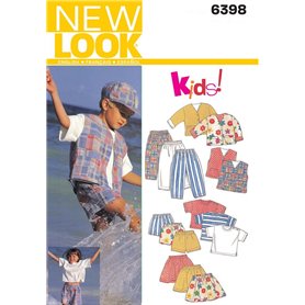 New Look NL6398 Patron de Couture Ensemble Garçon 22 x 15 cm